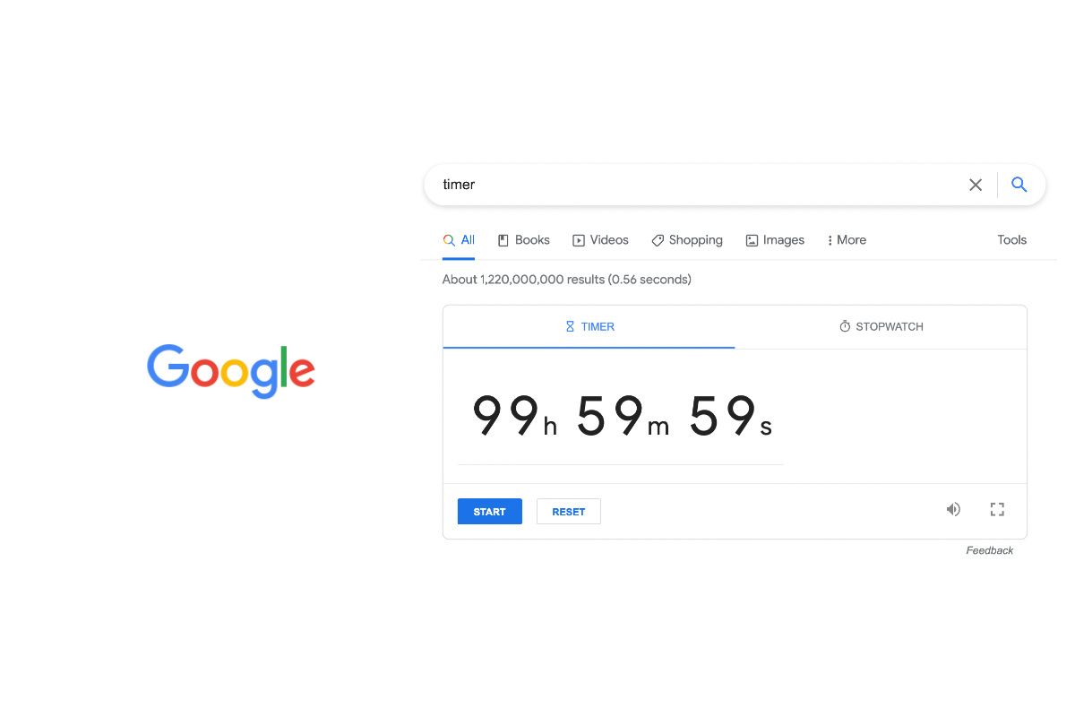 timer google