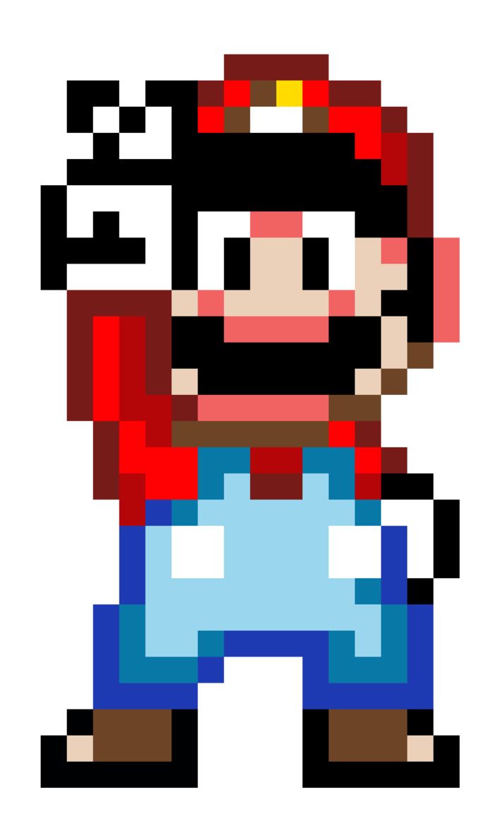 mario pixel art