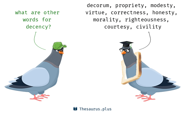 decency thesaurus