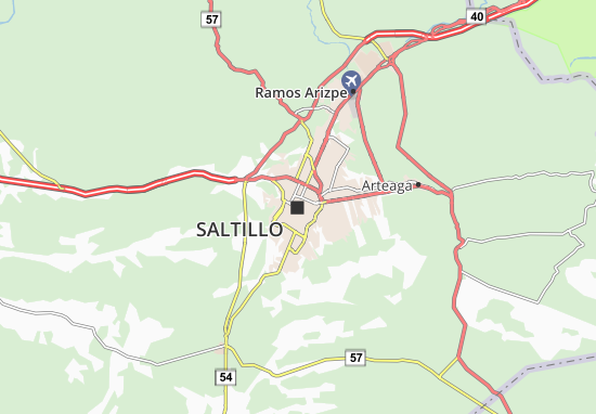 google maps saltillo