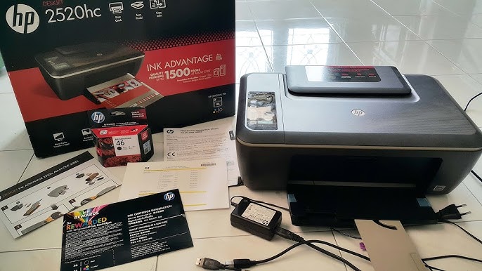 installer hp deskjet 2520hc