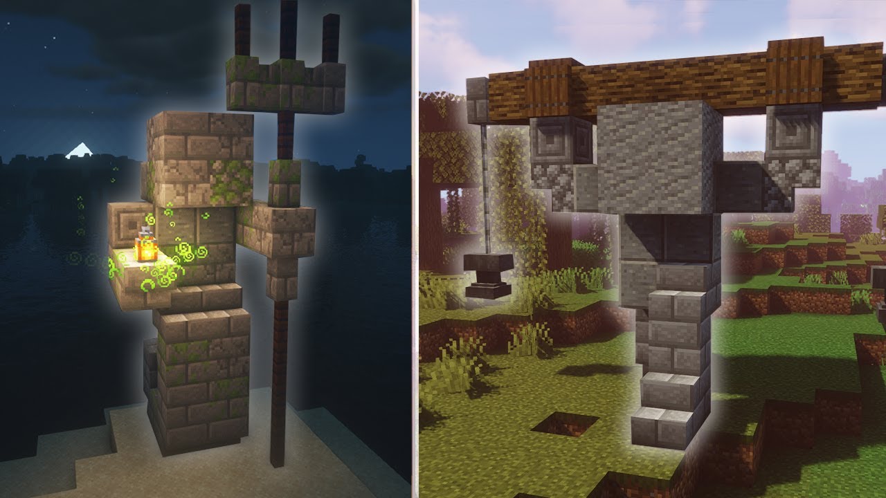 minecraft statue ideas