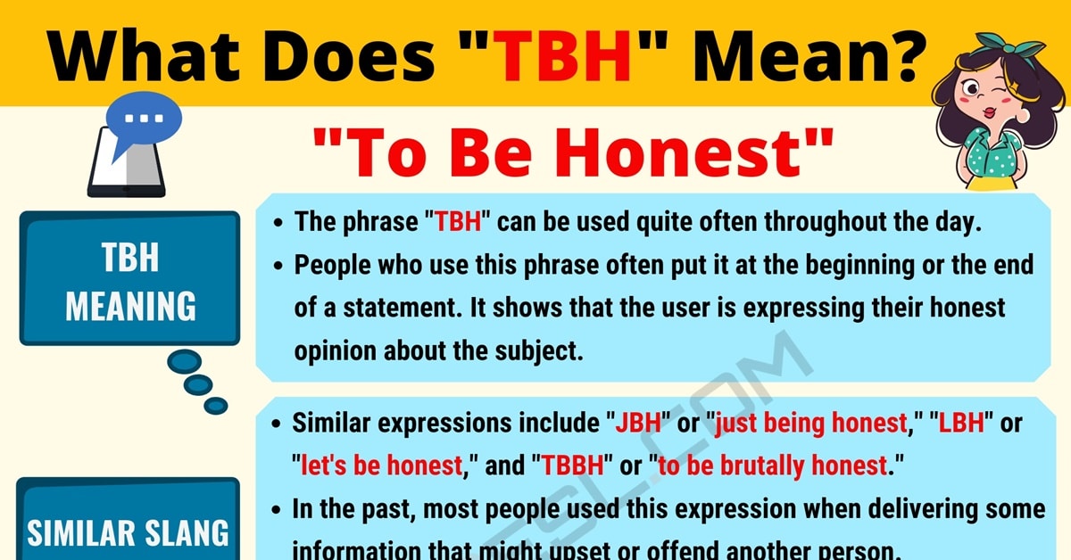 what tbh means