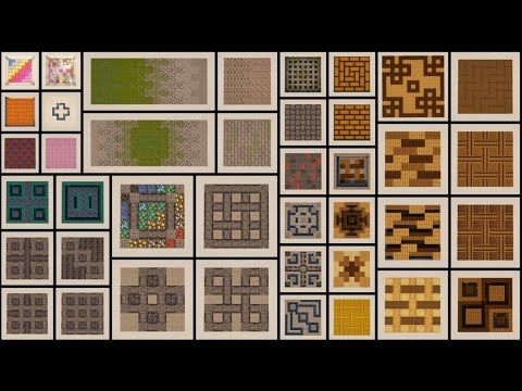 floor designs minecraft