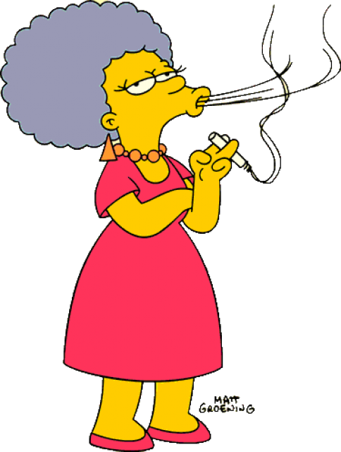 simpsons patty bouvier