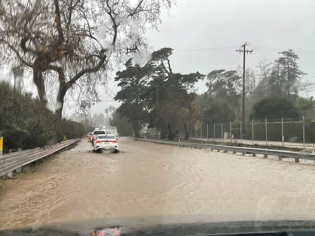 101 freeway closure today carpinteria