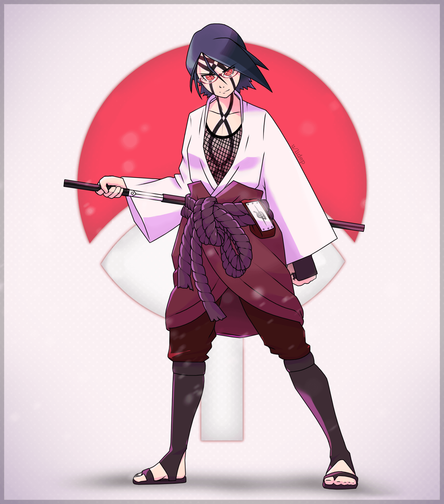 sarada fanart