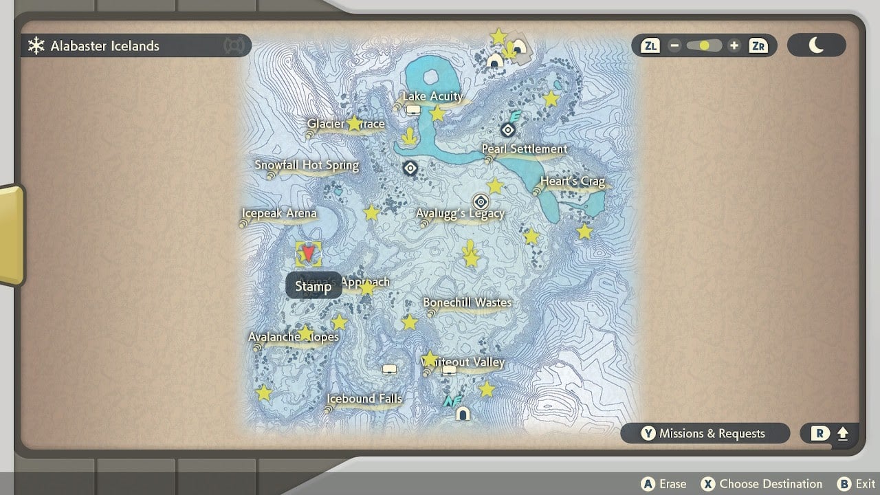 all wisp locations arceus