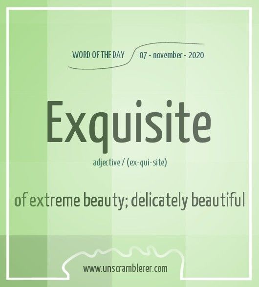 exquisite antonym