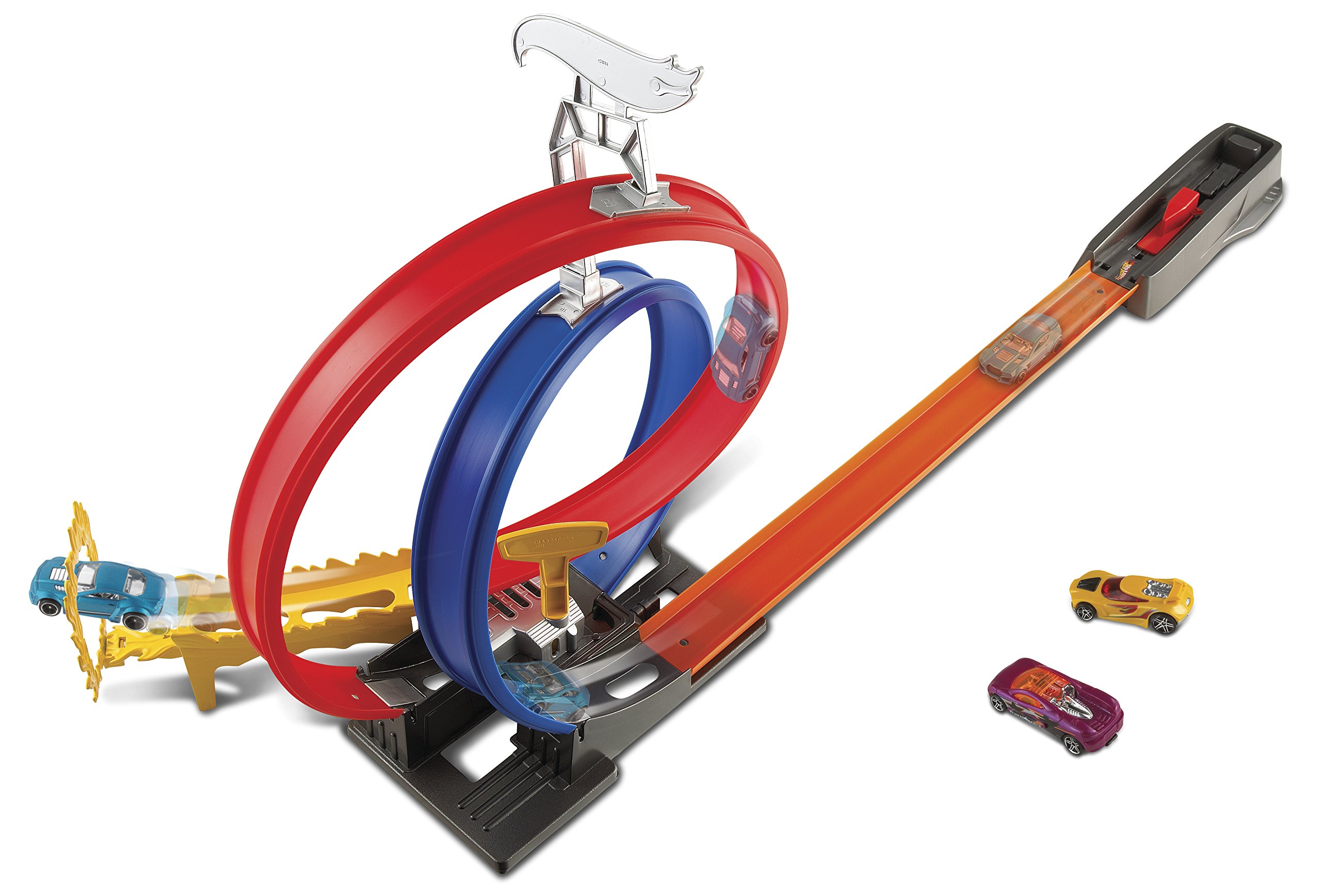 hot wheels loop race track