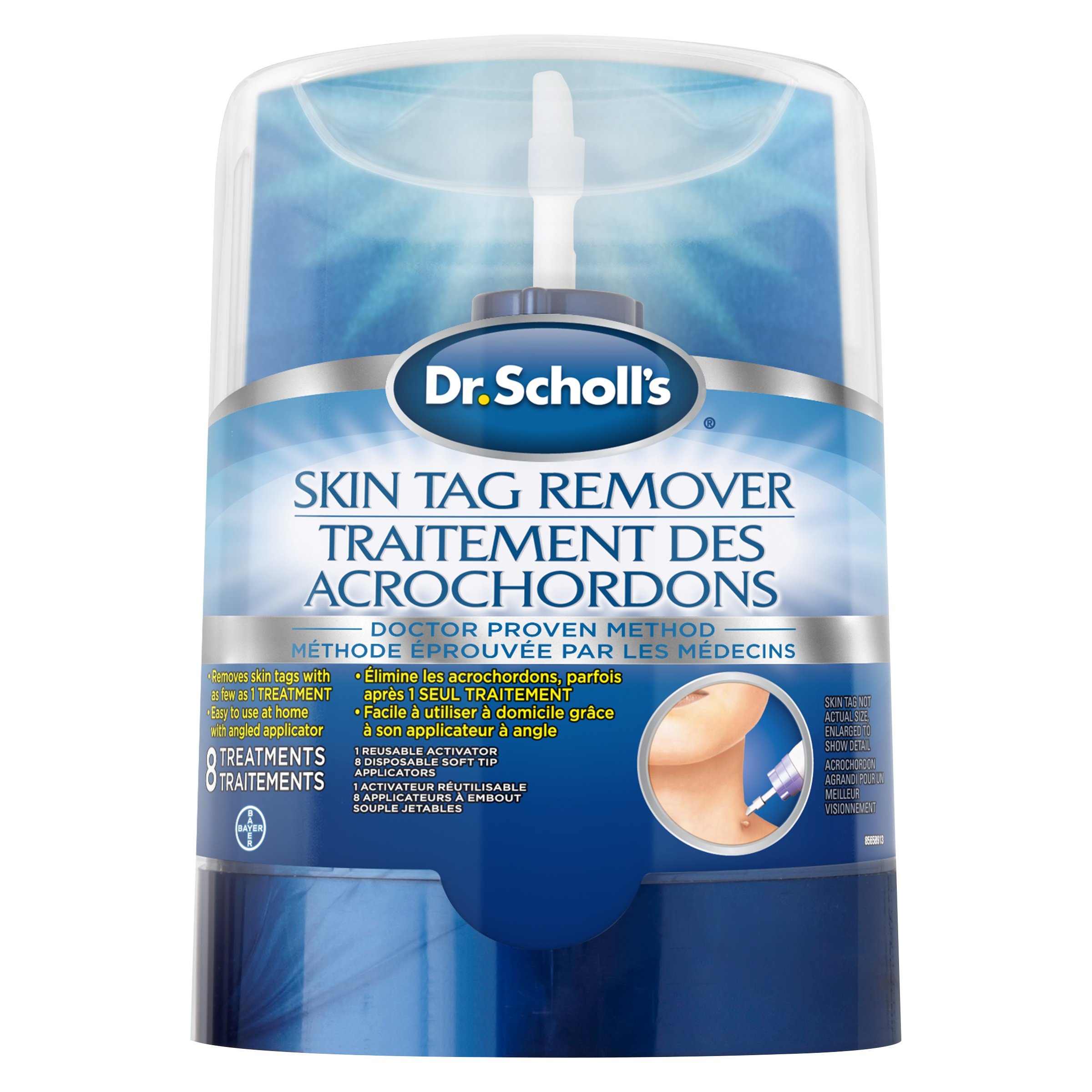 is dr scholls skin tag remover safe