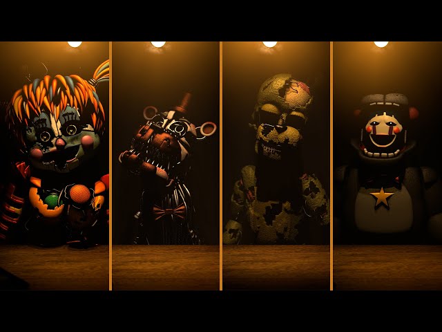 fnaf 6 salvage room