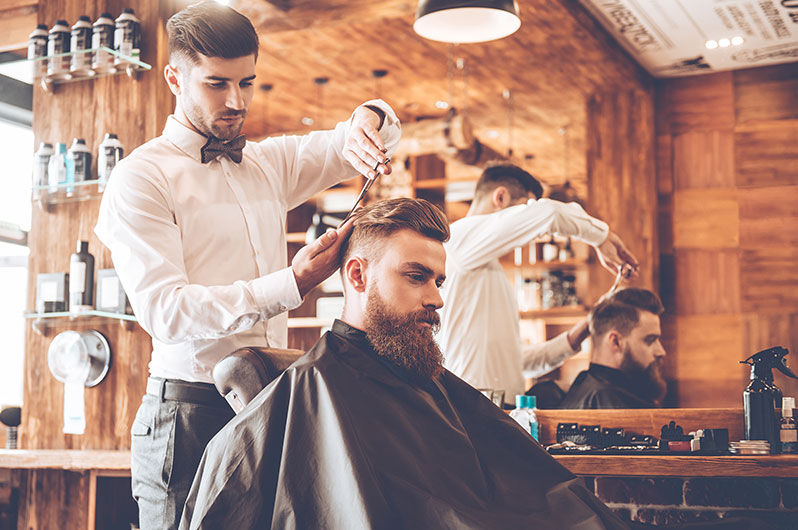 mens beauty salons