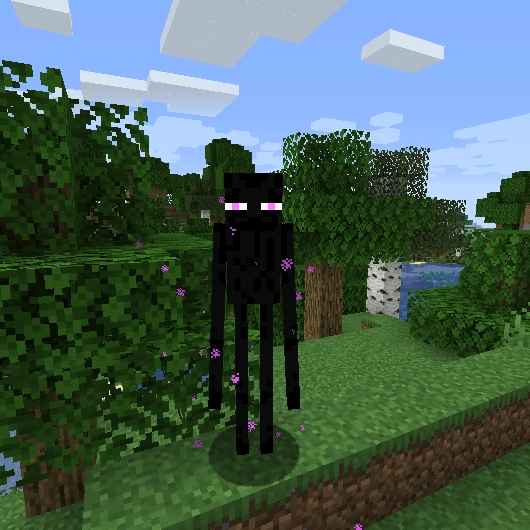 minecraft enderman teleport range