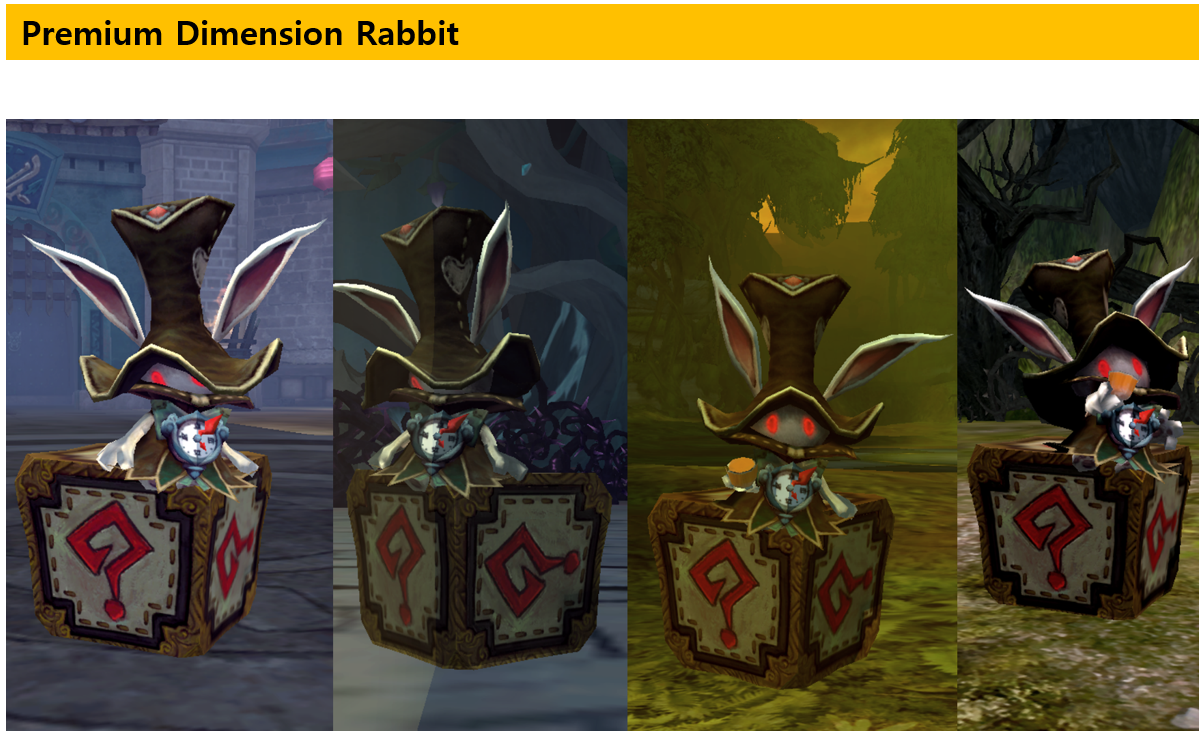 dragon nest gold rabbit