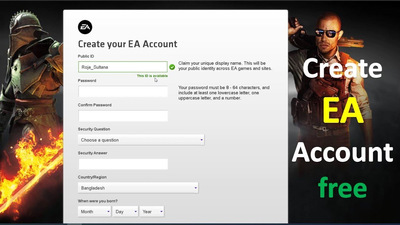 ea id examples