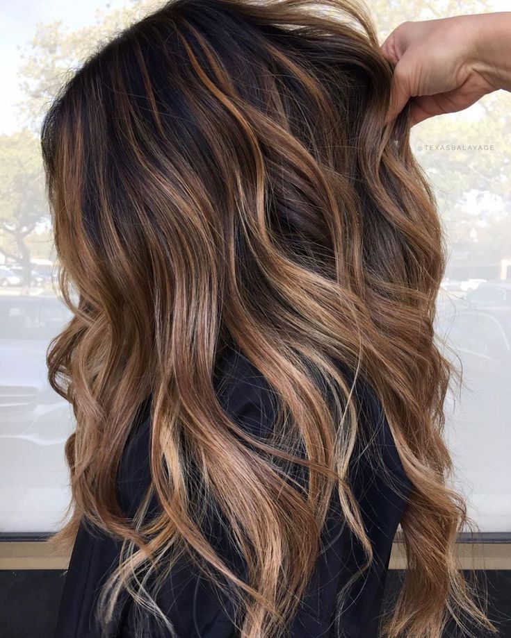 dark to blonde balayage