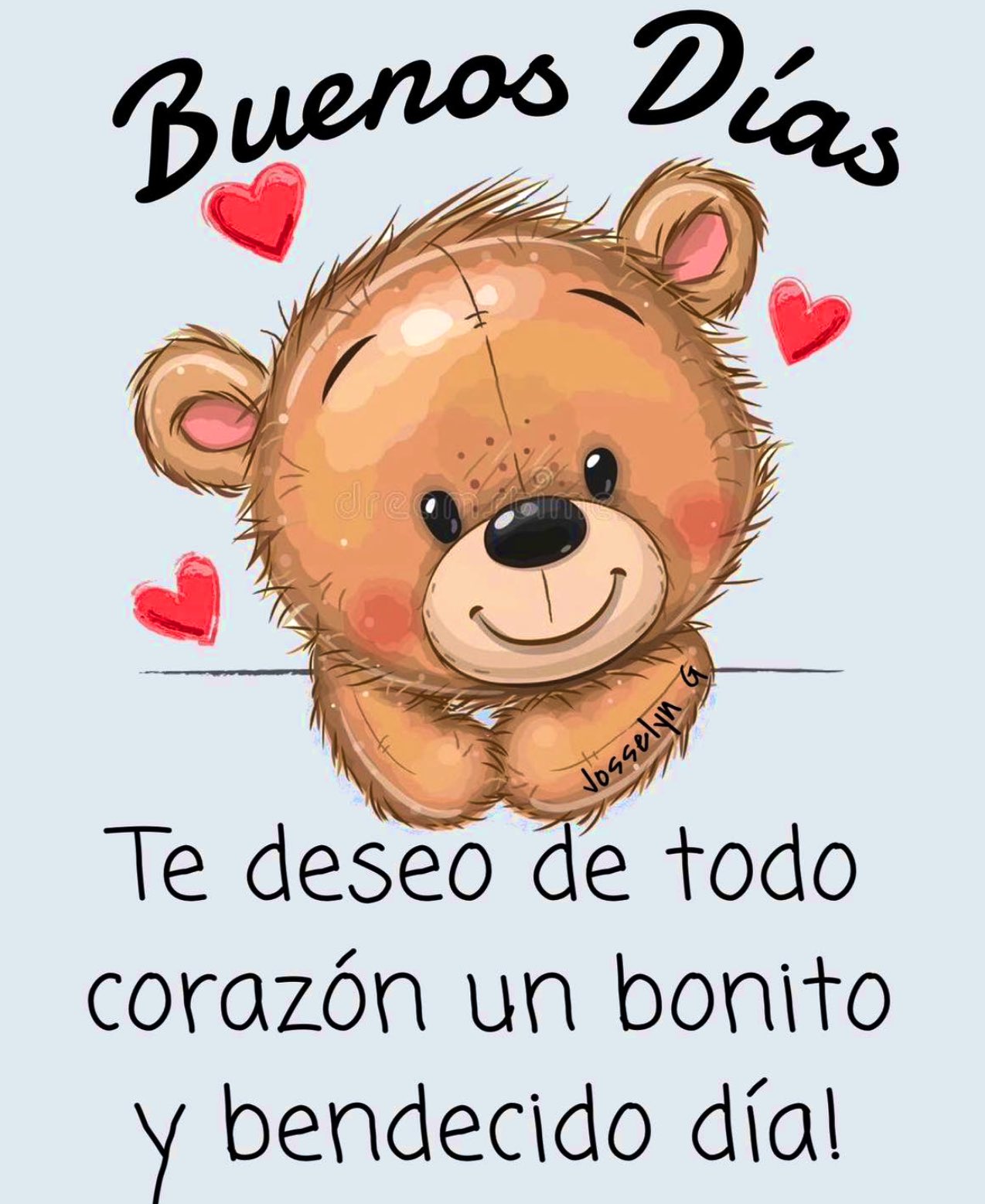 de todo corazon te deseo un lindo dia