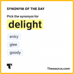 glee synonym