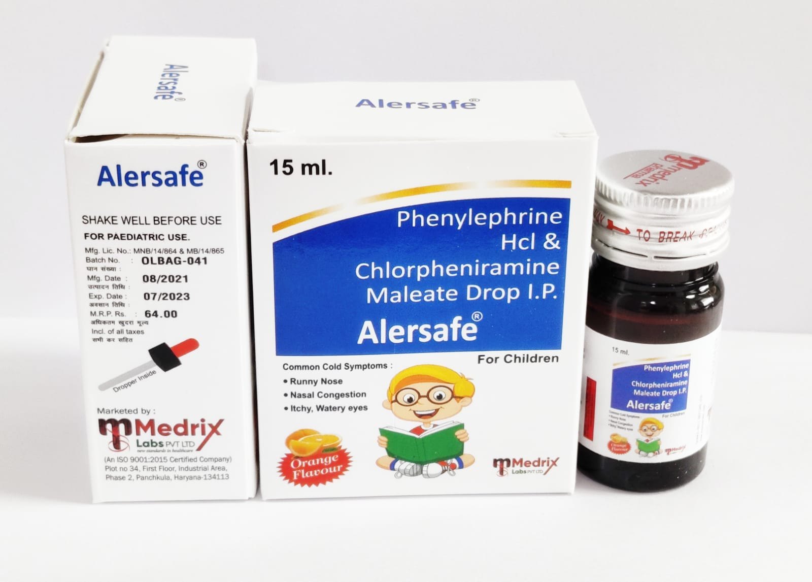 phenylephrine hydrochloride & chlorpheniramine maleate drops