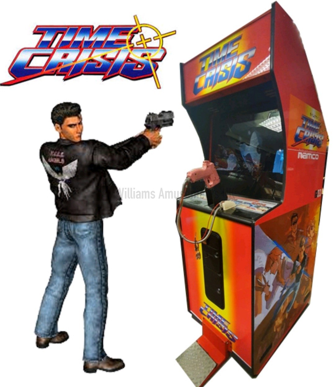 time crisis 1 arcade machine