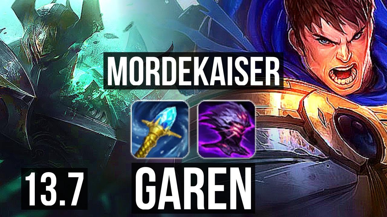 lol garen vs mordekaiser