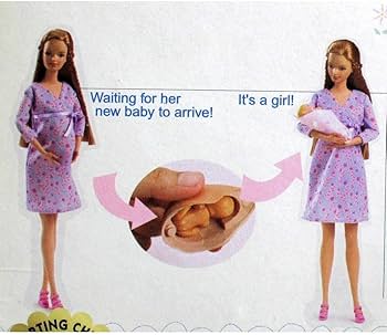 barbie doll that is pregnant