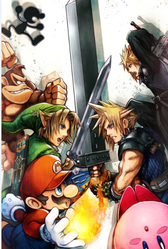 cloud smash bros