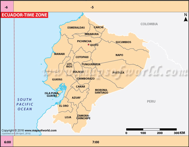 ecuador time zone