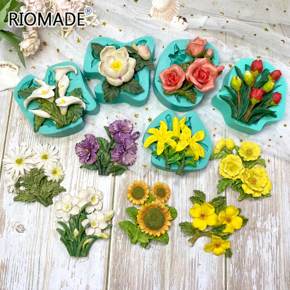 fondant flower molds