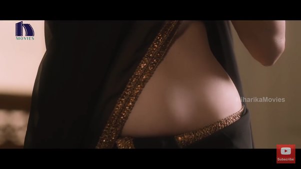 saree navel romance