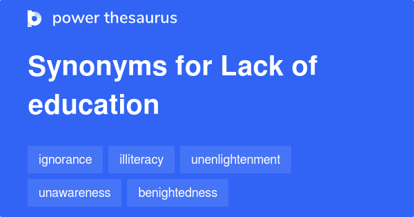 education synonyms