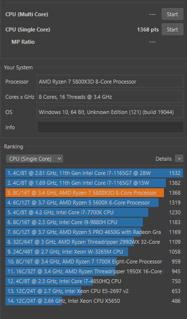 5800x3d cinebench r23