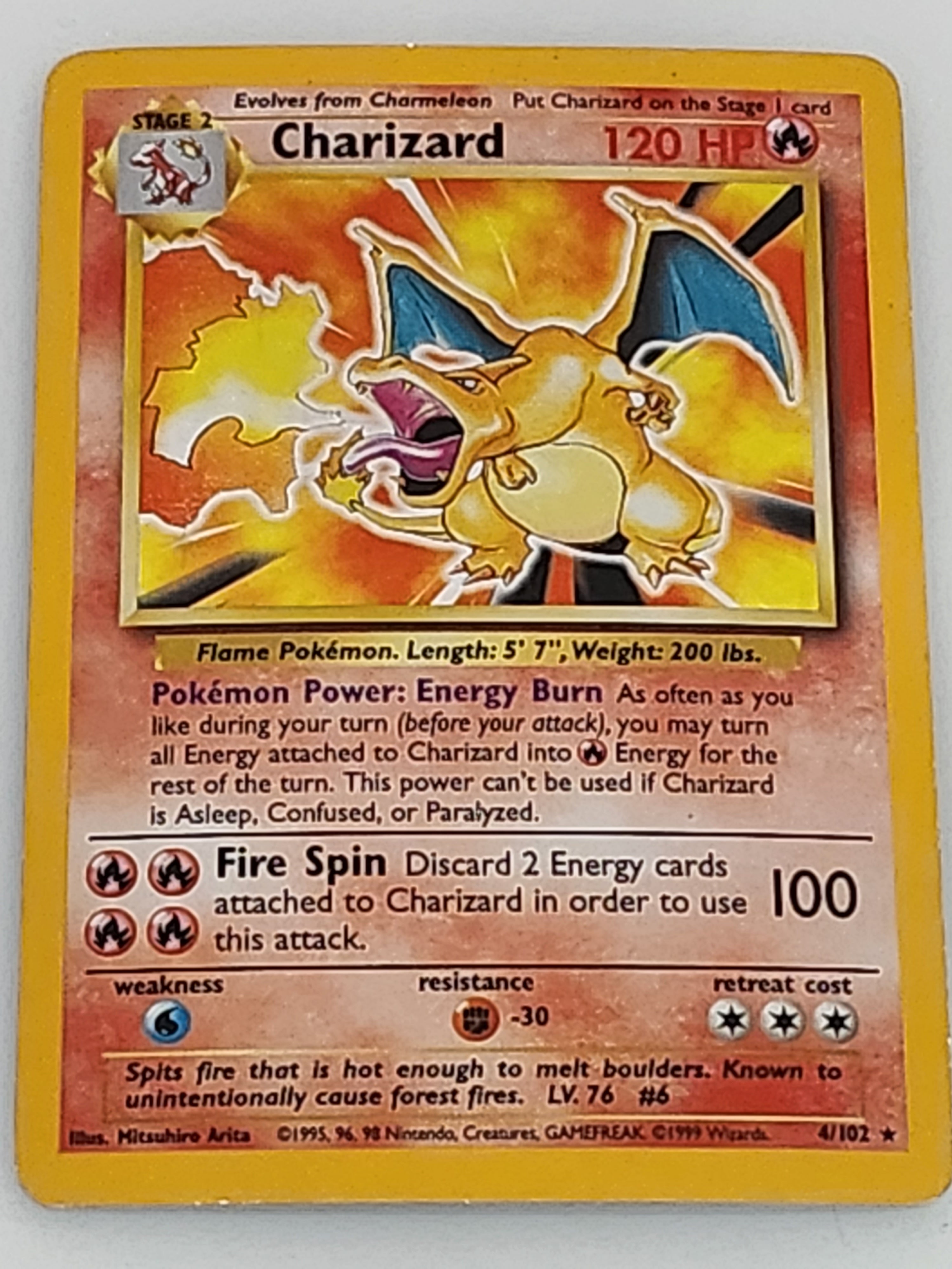 base set charizard price