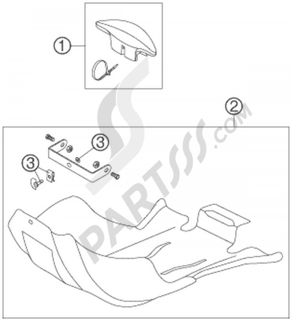 ktm 525 parts