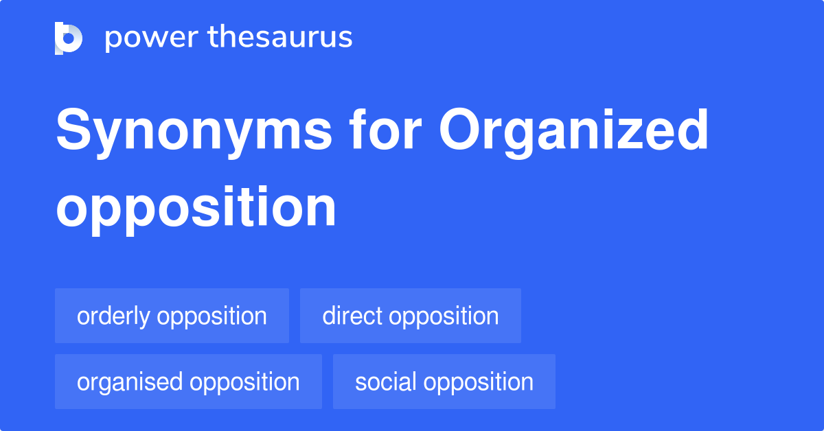 organise synonym