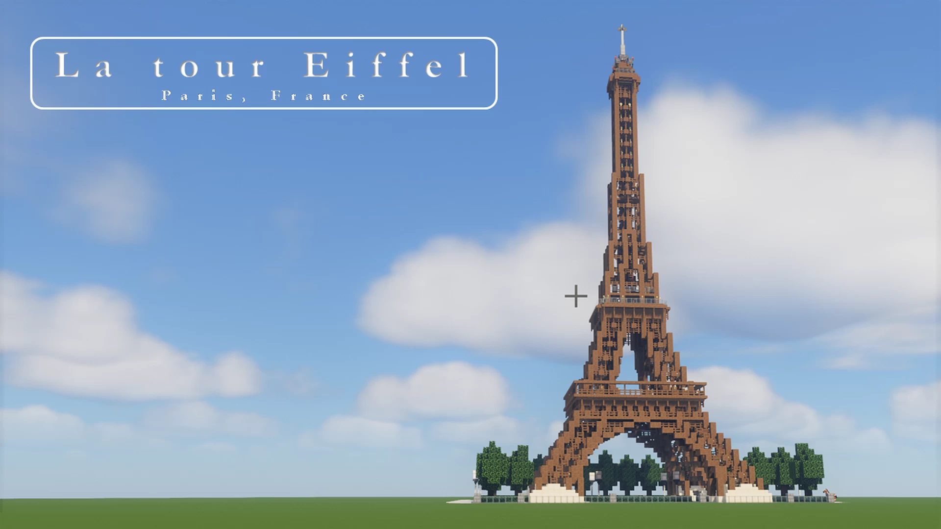 eiffel tower minecraft