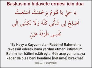 eşimin hidayete ermesi için dua