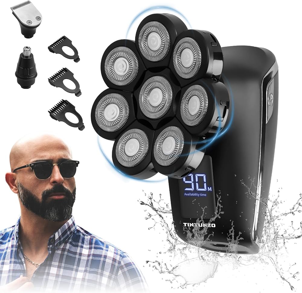 electric shaver for bald head