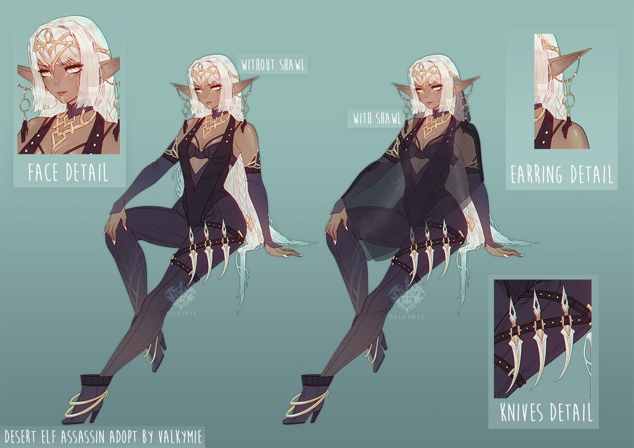 elf character design