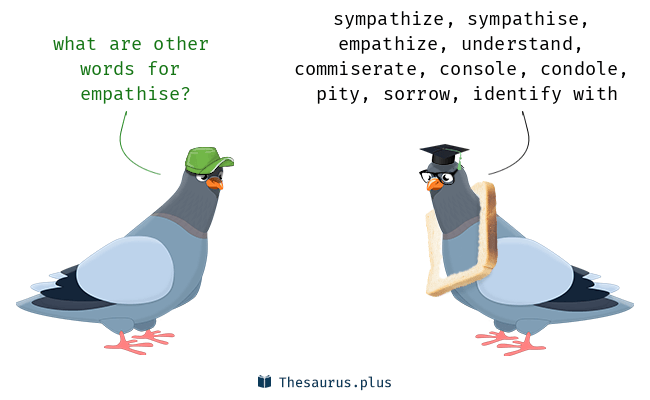 empathising synonym