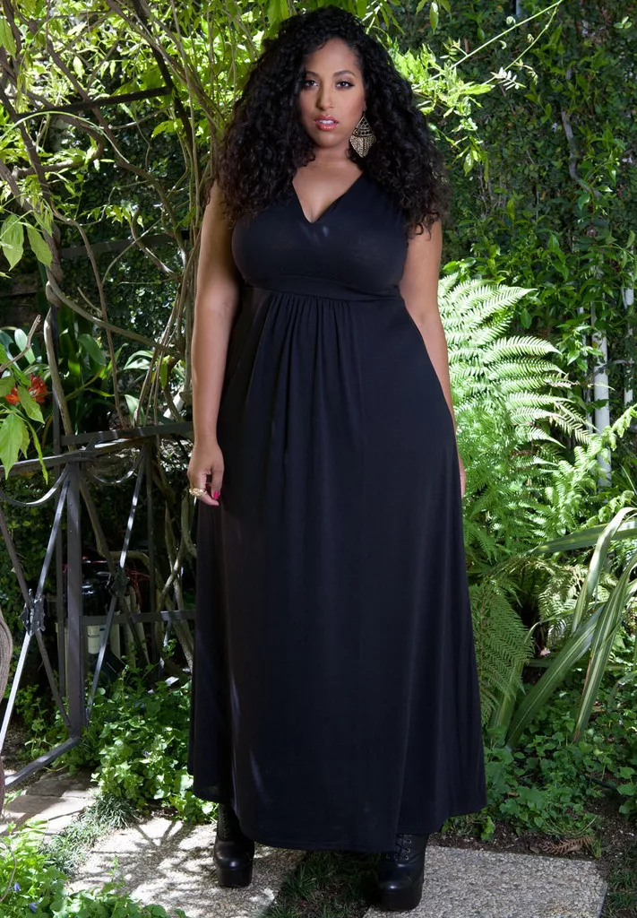 empire waist dress for plus size