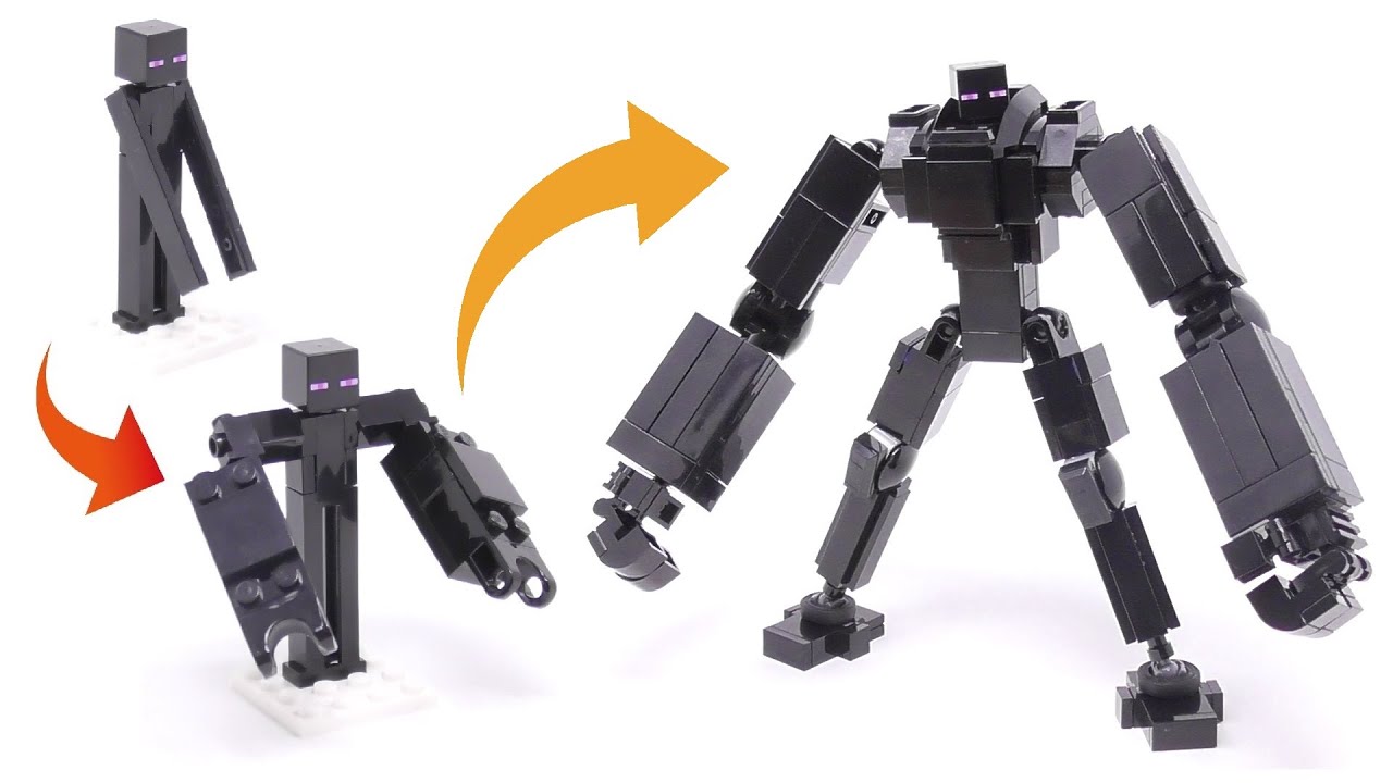 enderman minecraft lego