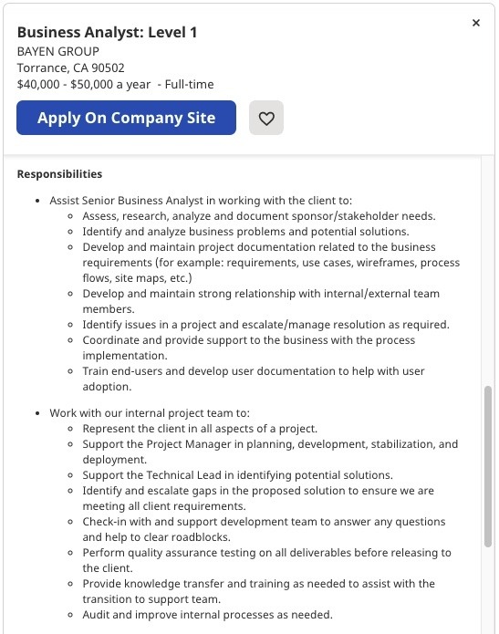 entry level data analyst jobs