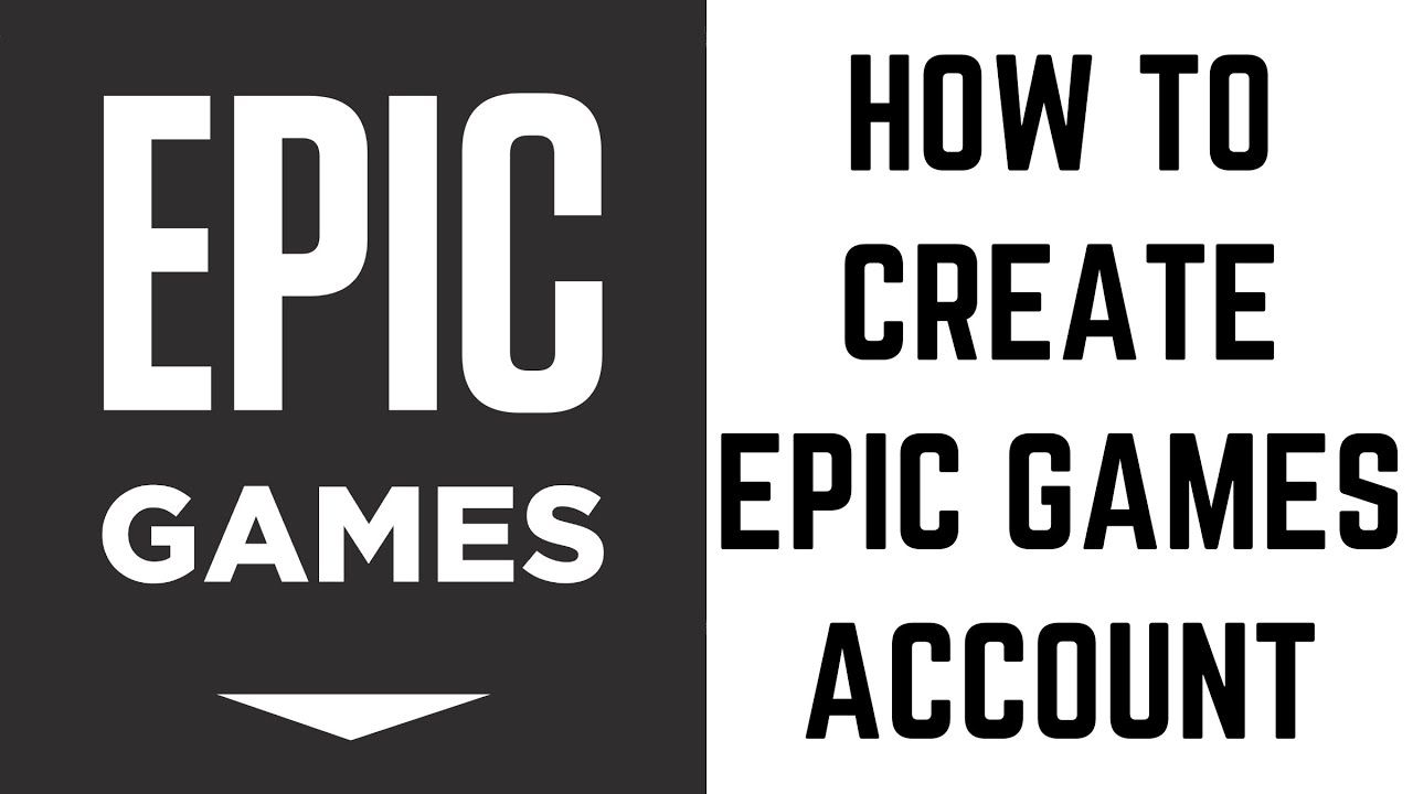 epic games account create