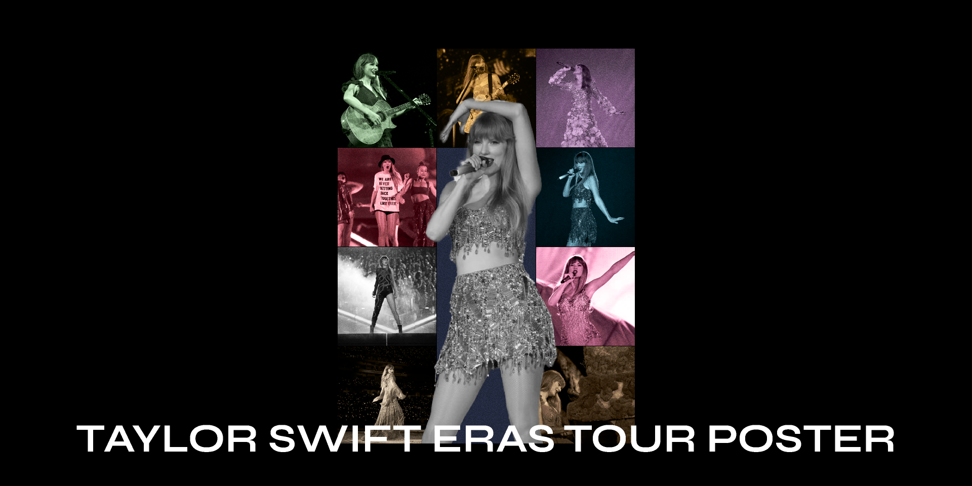 eras tour poster template