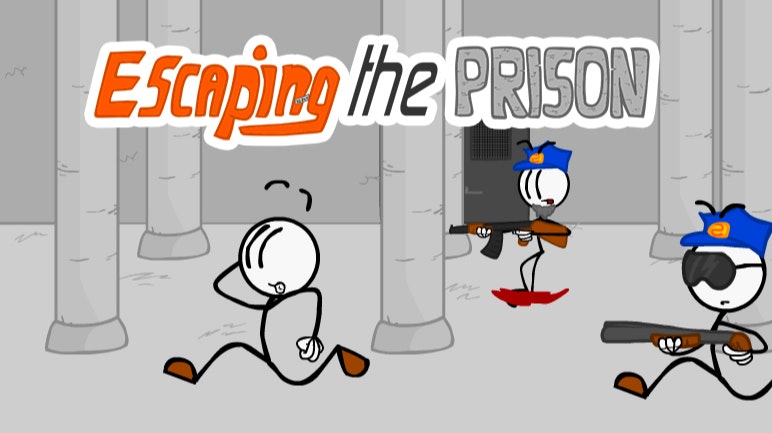 escaping the prison stickman