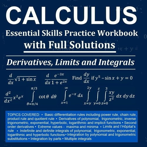 essential calculus skills practice workbook with full solutions pdf