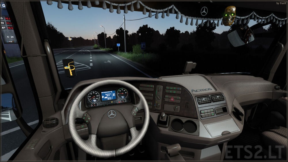 ets 2 mercedes interior