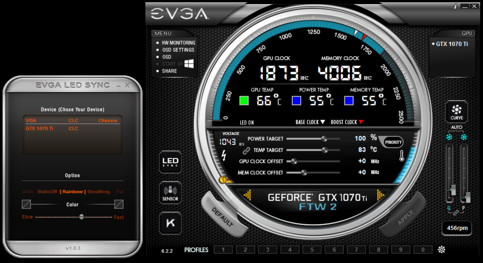 evga precision x1